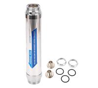 SEAFRONT Magnetic Water Softener, Non-Salt Scale Water Descaler System with Stainless Steel Body for Shower, Dishwasher, Solar Heater (3/4 inch (DN20))