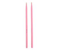 SEAFRONT Maple Drum Sticks High Strength for Various Music Styles 1 Pair for Beginners 5A Practice Drum Sticks Ergonomic Design Innovation Rebound Consistent Feel (Roseate)