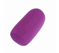 SEAFRONT Micro Mini Microbead Back, Sleeping Pillow Cushion Roll Throw Travel Home Sleep Neck Support Comfortable Car Home Office (Purple)