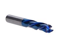 SEAFRONT Milling Cutter Tungsten Steel CNC Router Bit 3 Flute End Mill