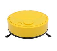 SEAFRONT Mini Smart Sweeping Robot with USB Charging for Tile Vacuum Cleaner Automatic Avoidance Multi Filtration not Suitable for Carpet (Yellow)