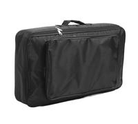 SEAFRONT Multipurpose Storage Oxford Cloth Effects Pedal Bag with Large Zippered Pocket Portable Gig Bag Guitar Pedalboard Handbag Carrying Case 23.6 X 13 X 4inch