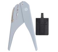 SEAFRONT Mushroom Hole Puncher, Metal Manual Loose Leaf Punching Machine