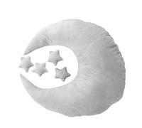 SEAFRONT Newborn Baby Photography, Baby Posing Pillow Photography Moon Pillow Props Elegant Moon PillowCute Soft Photo Props Posing Pillow for Boys or Girls Photo Props Shoot Studio (Gray)