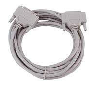 SEAFRONT Parallel Extension Cable 5m 25 Pin DB9 Male to Female | RS232 Connector, PVC Copper Construction, Engraving Machine, Anti Interference, Thumb Screw Connection