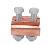 SEAFRONT Parallel Groove Clamp with Dual Bolts Mechanism for 50 to 240mm² Suitable for Heavy Duty Service Entrance Lines Armored Distribution Pole Clamps