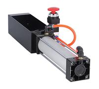 SEAFRONT Pneumatic Can Crusher, Steel Frame and Piston with Safety Mechanical Valve for 12oz 16oz Aluminum Cans, Fast Easy Recycling Tool