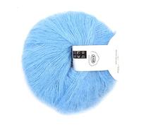 SEAFRONT Popular Soft Mohair Pashm Angora Wool Yarn Soft Mohair Knitting Knit Angora Long Wool Yarn Hot (08 light blue)