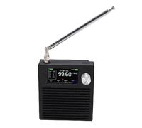 SEAFRONT Portable DSP Radio Shortwave Receiver Full Band AM FM LSB USB Receiver 1.9 Inch IPS Screen AGC 5W Speaker Hi Z Circuit for Clear Signal Reception