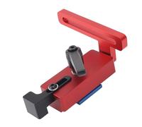 SEAFRONT Premium Aluminum 45 Type Miter Track Stop, Durable Woodworking Limiter with Easy Adjustments for Precision Cuts in Carpentry