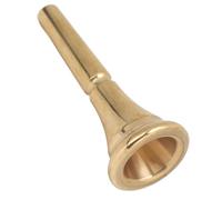 SEAFRONT Professional French Horn Mouthpiece, Horn Mouthpiece with Round Design for Smooth Airflow, Elegant Sounds for Novice and Professional Players