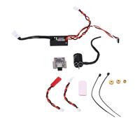 SEAFRONT RC Motor ESC Combo for 1/12 1/16 1/18 1/24 RC Crawler Car 50A 2-3S Electric Speed Controller Set with WiFi Link Adapter Water Proof