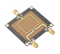 SEAFRONT RF Power Splitter, 2 Way Power Divider Combiner 100 to 2700MHz, Low Insertion Loss 20dB Isolation 50 Ohm Signal Splitter for RF Signal Transmission and Testing