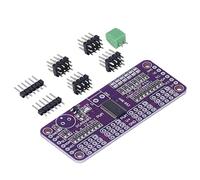SEAFRONT Servo Motor Driver PCA9685 PWM Control Module, 16 Channel 12 Bit IIC Compatible Adjustable Frequency for Robotics Automation Embedded Systems, 62x25x2mm Compact Size