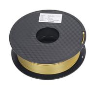 SEAFRONT Silk Pla Dual Color Clog 1.75 Mm Filament for Shiny 3D Printers Consumption for Gold and Black Lovers
