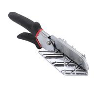 SEAFRONT SK5 Steel Miter Shears for Wood Crafting with 10 Extra Blades Miter Shears Adjustable Angle Cutter for PVC Soft Wood Non Slip Handle