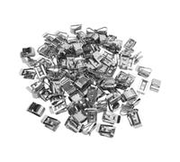 SEAFRONT Solar PV Cable Clips, 304 Stainless Steel, 6.0-6.5mm | Trailer Wire Holders, 304 Stainless Steel, Double Compression, Barbed Lock, Tool Free, Kayak, 6.0-6.5mm Wires