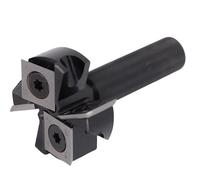 SEAFRONT Spoilboard Surfacing Bit 4 Wing Slab Flattening Router Bit 1/2 Inch Round Shank Insert Cutting Design for CNC Router Table