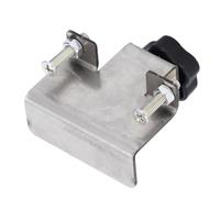 SEAFRONT Stainless Steel Cabinet Door Mounting Jig Wider Upper Plate for Higher Support 1-39mm Clamping Range with Rust Resistant Material for Hinge Wardrobe Hardware Installation