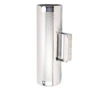 SEAFRONT Stainless Steel Guiro Instrument 32x10cm Professional Metal Percussion Shaker with Scraper Band Accompaniment Sand Hammer Latin Instruments