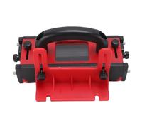 SEAFRONT Table Saw Push Block for Woodworking with 4 Non Slip Strips Transparent Window Non Slip Strips Central for Band Saw and Jointer with Tool Accessories