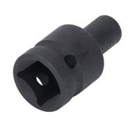 SEAFRONT Tap Socket M6 Tapered Square End Socket Chrome Molybdenum Steel for Impact Drivers for Standard Machine Taps Electric Pneumatic Manual Screwdriver