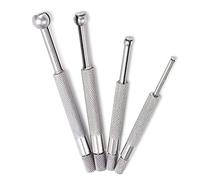 SEAFRONT Telescopic Meter Set 3-13mm, Heat-Treated Steel, Accurate Measurement, 4PCS Meter for Small Holes, Slits and Grooves with Micrometer or Caliper Practical Tool