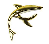 SEAFRONT Tone Clamp Guitar Shark Zinc Alloy Tone Clamp Elastic Soft for Acoustic Guitar Ukulele Mandolin Banjo for Most Stringed Instruments