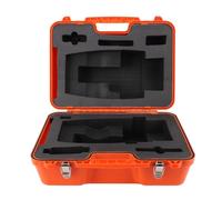 SEAFRONT Total Station Carrying Case Hard PP Travel Storage Box with Double Lock System for Surveying Instruments Theodolite Prism Set Level