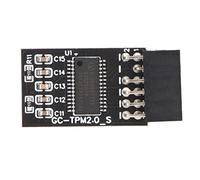 SEAFRONT TPM 2.0 Module 12 Pin SPI Interface LPC Remote Card Security Module Encryption Security Board for Gigabyte Motherboard