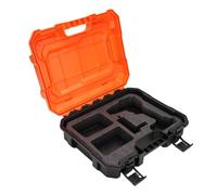 SEAFRONT Ultra Soft Cordless Power Drill Hard Storage Box Water Proof and Shockproof with Handle Fits Most 18V-21V Drill Sets Holds Batteries and Adapter