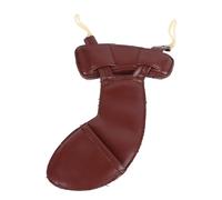 SEAFRONT Violin Shoulder Pad Adjustable Sheepskin Anti Slip | shock absorbing cushion, leather straps included, for 1/8-1/16 size, standard violin fit, beginner use