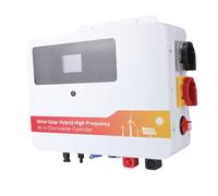 SEAFRONT Wind Solar Hybrid Charge Controller Dual MPPT Compatible with Multiple Batteries for Off Grid and Microgrids Real Time Tracking 12V 24V 48V System