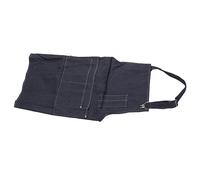 SEAFRONT Work Apron, Canvas Adjustable Tool Pockets, Tough Wear-Resistant Workshop Apron for Men and Women, for Chefs and Artists (Blue)