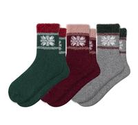 seagallery Merino Wool Socks Hiking Socks For Women Outdoor Crew Socks Thick Warm Winter Cushion Thermal Socks 3Pairs