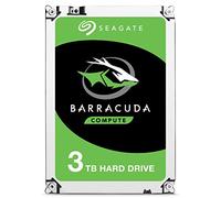 Seagate BarraCuda 3TB Internal Hard Drive HDD - 3.5 Inch SATA 6 Gb/s 7200 RPM 64MB Cache for Computer Desktop PC (ST3000DM008)
