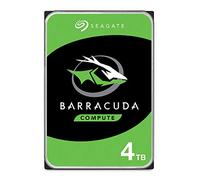 Seagate BarraCuda 4TB, Internal Hard Drive, 3.5 Inch, SATA, 6GB/s, 5.400 RPM, 256MB Cache, for Computer Desktop PC, FFP (ST4000DMZ04)