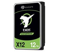Seagate Exos 12 TB Internal Hard Drive Enterprise HDD - 3.5 Inch 6 Gb/s 7200 RPM 128 MB Cache for Enterprise, Data Centre (ST12000NM0007)