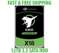 Seagate Exos X18 12TB 512E SATA Enterprise Hard Drive
