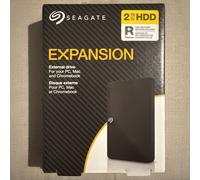 Seagate Expansion 2TB 2.5" External Hard Disk Drive - Black (STKM2000400)