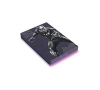 Seagate FireCuda 2TB portable external hard drive, compatible with PS4, PS5, Xbox One/Series, PC, Marvel Edition Black Panther, USB 3.2, 3 Years Rescue Services (STKL2000401)