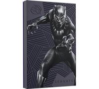 Seagate FireCuda 2TB portable external hard drive, compatible with PS4, PS5, Xbox One/Series, PC, Marvel Edition Black Panther, USB 3.2, 3 Years Rescue Services (STKL2000401)