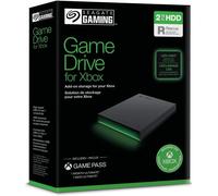 Seagate Game Drive for Xbox, 2TB, External Hard Drive Portable, USB 3.2 Gen 1, Black with built-in green LED bar, Xbox Certified, 2 year Rescue Services (STKX2000403)