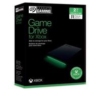 Seagate Game Drive for Xbox, 2TB, External Hard Drive Portable, USB 3.2 Gen 1, Black with built-in green LED bar, Xbox Certified, 3 year Rescue Services (STKX2000400)