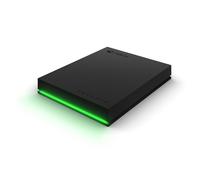 Seagate Game Drive for Xbox, 4TB, External Hard Drive Portable, USB 3.2 Gen 1, Black with built-in green LED bar, Xbox Certified, 3 year Rescue Services (STKX4000402)