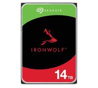 Seagate IronWolf, 14 TB, NAS, Internal Hard Drive, CMR, 3.5 Inch, SATA, 6GB/s, 5,400 RPM, 256MB Cache, for RAID Network Attached Storage, 3 year Rescue Services (ST14000NT001)