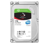 Seagate IronWolf 1TB, internal Hard Drive, NAS HDD, 3.5 Inch, 5400 U/Min, CMR, 64MB Cache, SATA 6 GB/s, Data Rescue Service (ST1000VNZ08)