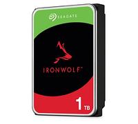 Seagate IronWolf, 1TB, NAS, Internal Hard Drive, CMR 3.5 Inch, SATA, 6GB/s, 5,900 RPM, 64MB Cache, for RAID Network Attached Storage, 3 year Rescue Services (ST1000VN002)
