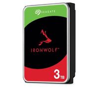 Seagate IronWolf, 3TB, NAS, Internal Hard Drive, CMR, 3.5 Inch, SATA, 6GB/s, 5,400 RPM, 256MB Cache, for RAID Network Attached Storage, 3 year Rescue Services (ST3000VN006)