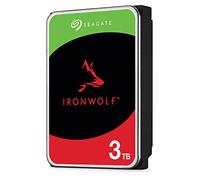 Seagate IronWolf, 3TB, NAS, Internal Hard Drive, CMR, 3.5 Inch, SATA, 6GB/s, 5,900 RPM, 64MB Cache, for RAID Network Attached Storage, 3 year Rescue Services (ST3000VN007)